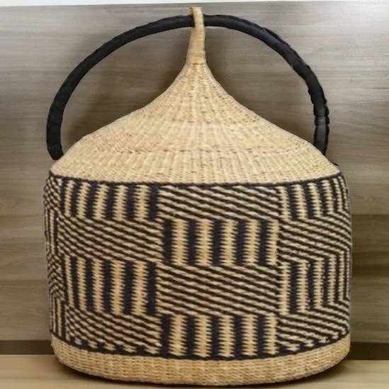 The African Home Goods - Vente Lit – chat - Lit pour chat, lit pour animal de compagnie, panier pour chat, meuble pour animaux de compagnie, lit pour chat fait main, panier Bolga, panier africain