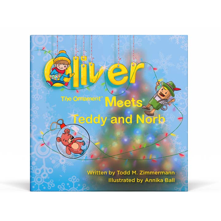 Oliver the Ornament Meets Teddy and Norb - Book #5 for wholesale by Oliver the Ornament