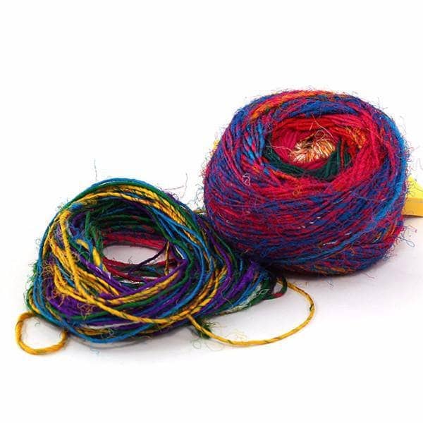 Darn Good Yarn - Wholesale Garen - Gerecycleerd zijden garen „Spice Market”