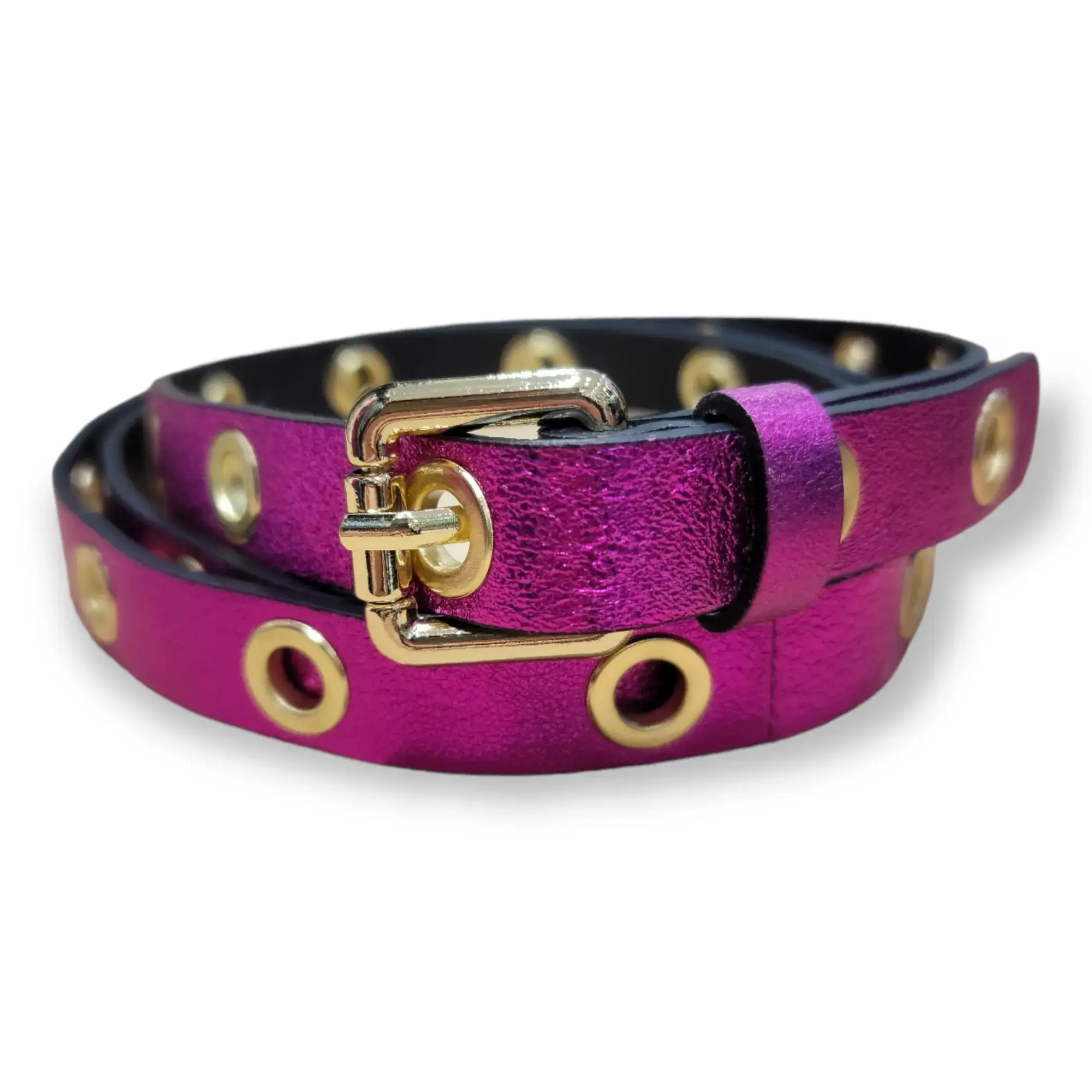 C'MELODIE – Engroshandel Bælte - Dame – Stor Størrelse Bælte i kunstlæder med øjer13