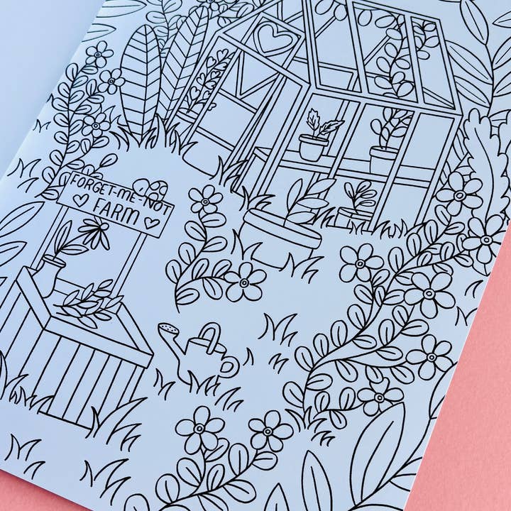 Pixiecraft – wholesale Colouring and activity book – adult – Fairy Colouring Book- Tiny Homes a Fantasy Colouring Book for Adults and Kids3