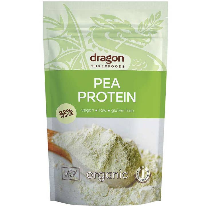 Smart Organic - Wholesale Protein/Superfood Powder - Pea Protein, 80% Protein, Bio, Dragon Superfoods, 200g/1.5kg