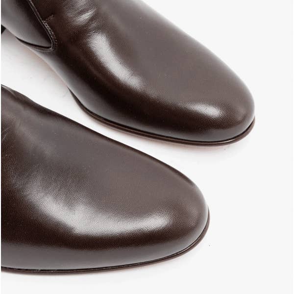 Club Cubano – Sapatos Oxford - Homem por atacado – Sapatos de Salto Cubano em Pele Lisa para Homem Club Cubano BILBAO Castanho Escuro