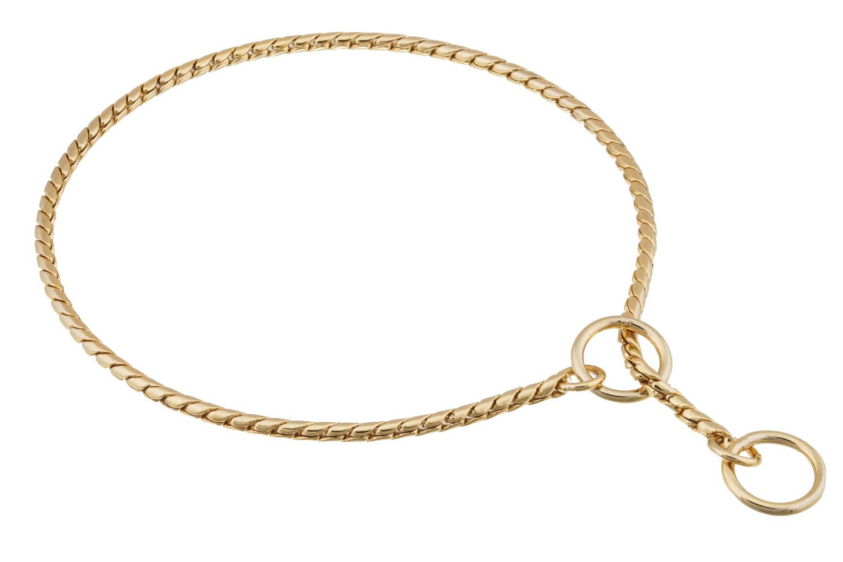 Alvalley – Engroshandel Halsbånd - Hund – Alvalley Slip Snake Show Chain Halsbånd14