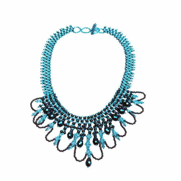 Royal Necklace - Assorted Colors for wholesale by DIAMANTI DESIGNS