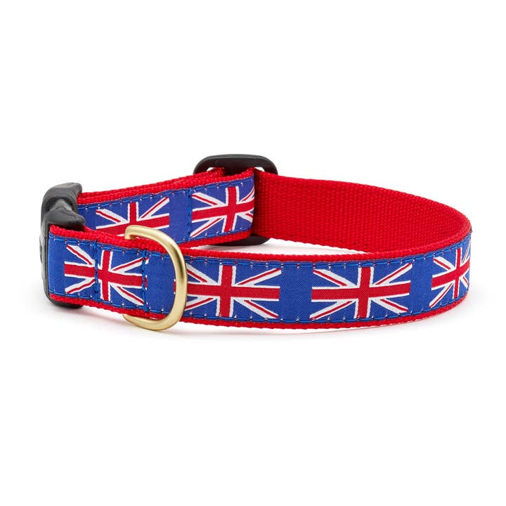 Up Country, Inc. - Wholesale Pet Collar - Dog - Union Jack Dog Collar