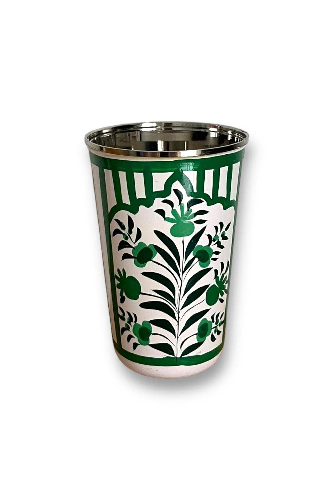 Curiosity Lab - Wholesale Drinking Glass/Cup - Hand-painted food-grade stainless steel tumbler Srinagar Grand15