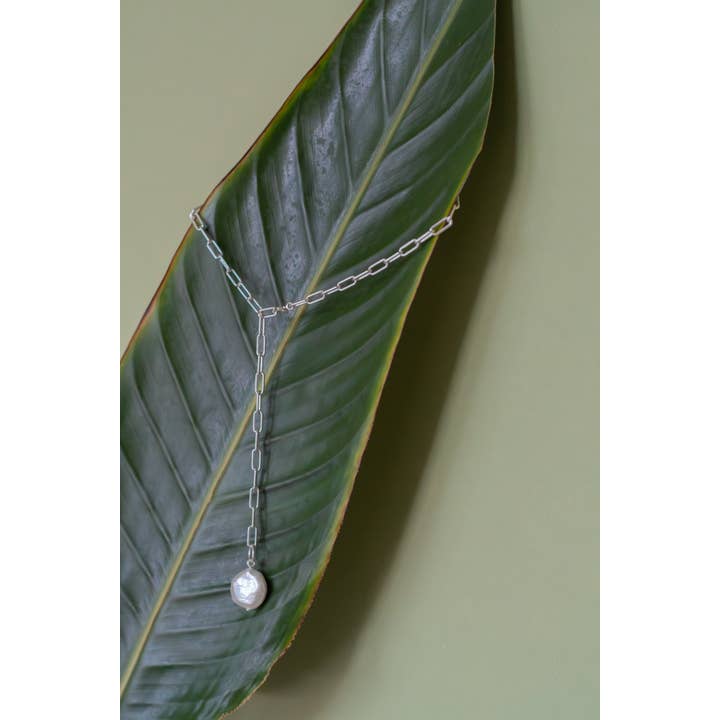 Emilie Pesch - Wholesale Pendant/Charm Necklace - Pearl Chain 925 Silver 2