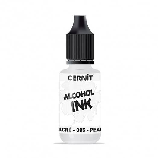 Encre à alcool Cernit Pearl white 085 pour la vente par Zwajomi Clay