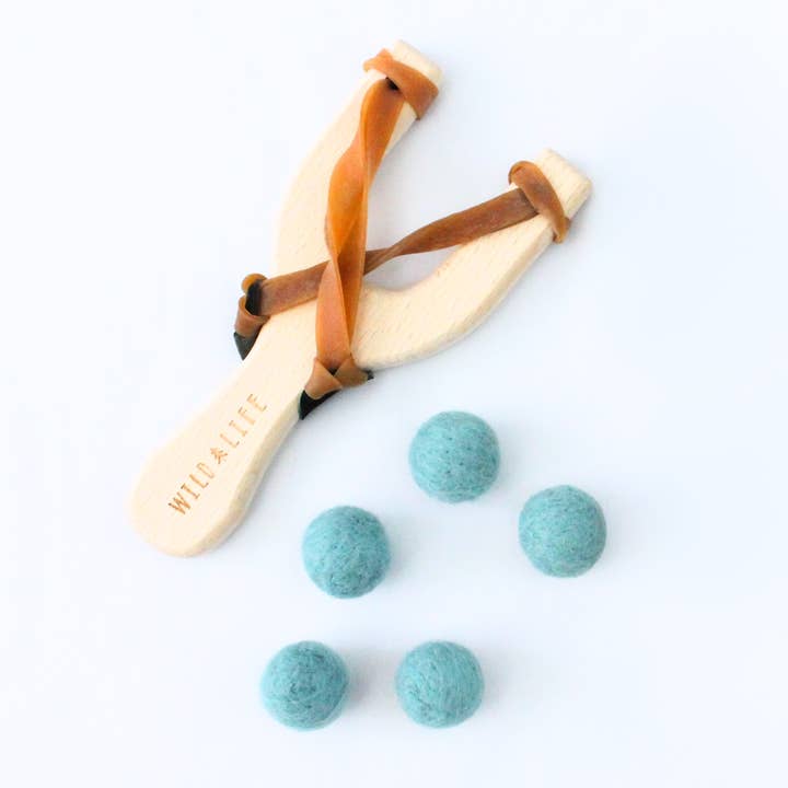 Wild Life Outdoor Adventures - Wholesale Slingshot - Kids - "Take Aim" Slingshot + Felt Pellets