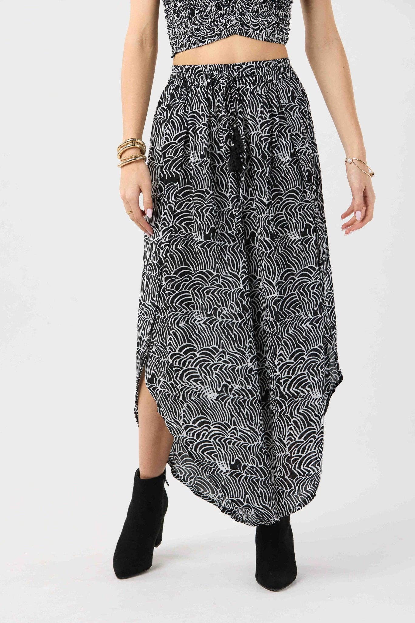 Batik Iris Merlot Shoreline-broek voor groothandel op Faire4