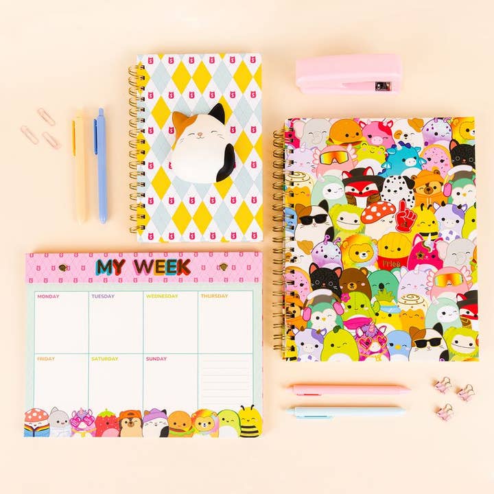 Back-to-Campus Squad Weekly Desk Pad for wholesale by Studio Oh!