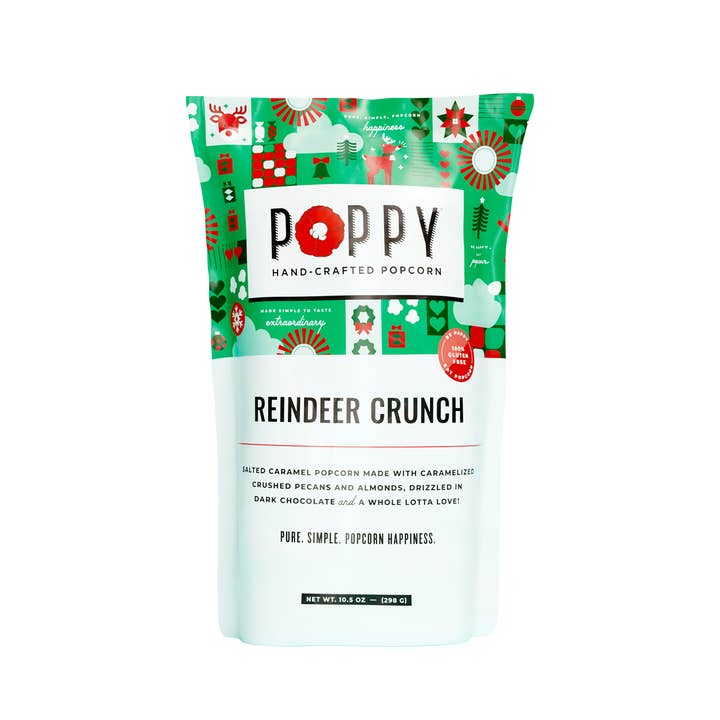 Poppy Hand-Crafted Popcorn - Wholesale Popcorn - Reindeer Crunch Popcorn