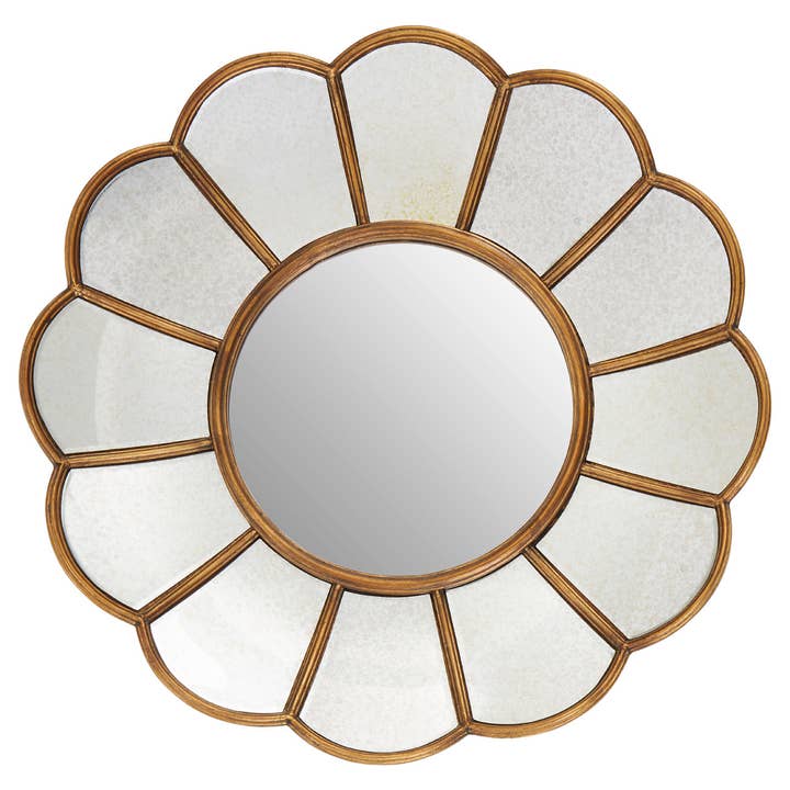 Verona Floral Wall Mirror for wholesale by Fifty Five South