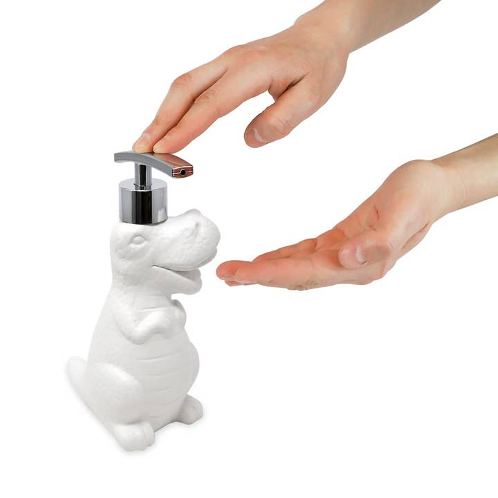 Isaac Jacobs International - Wholesale Soap Dispenser - Isaac Jacobs Ceramic Dinosaur Liquid Soap/Lotion Pump6