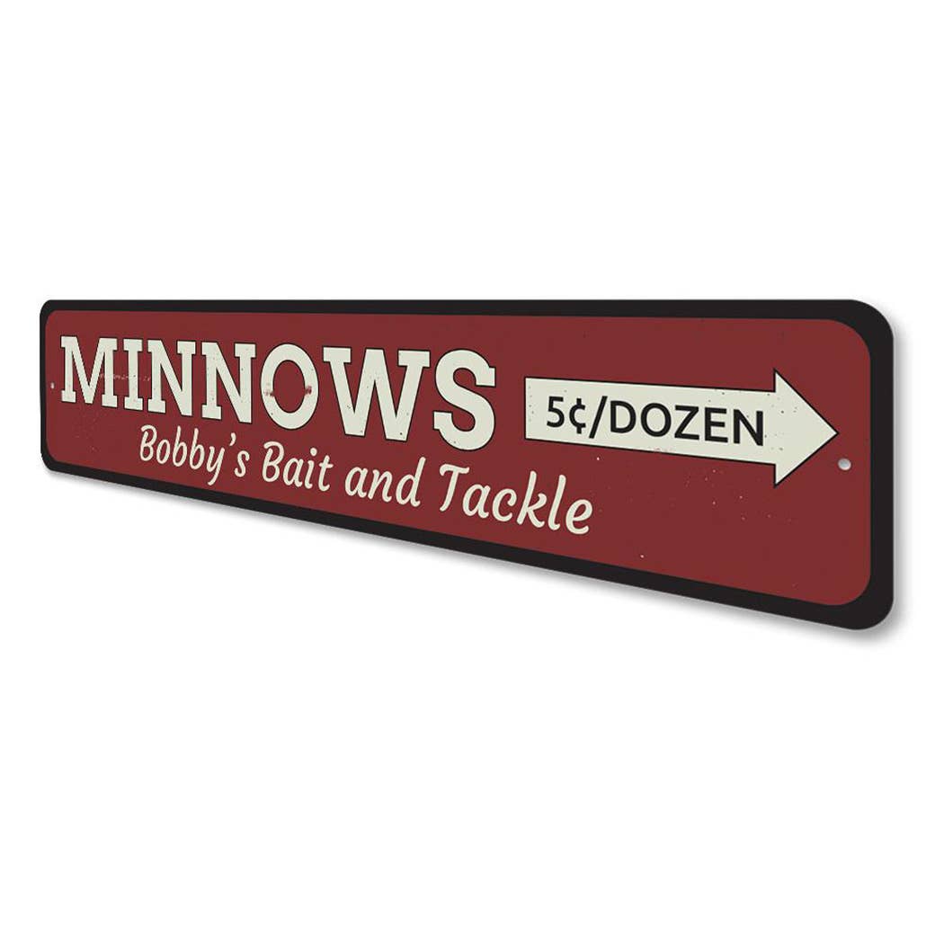 Lizton Sign Shop, Inc – wholesale Skylt – Minnows Skylt3