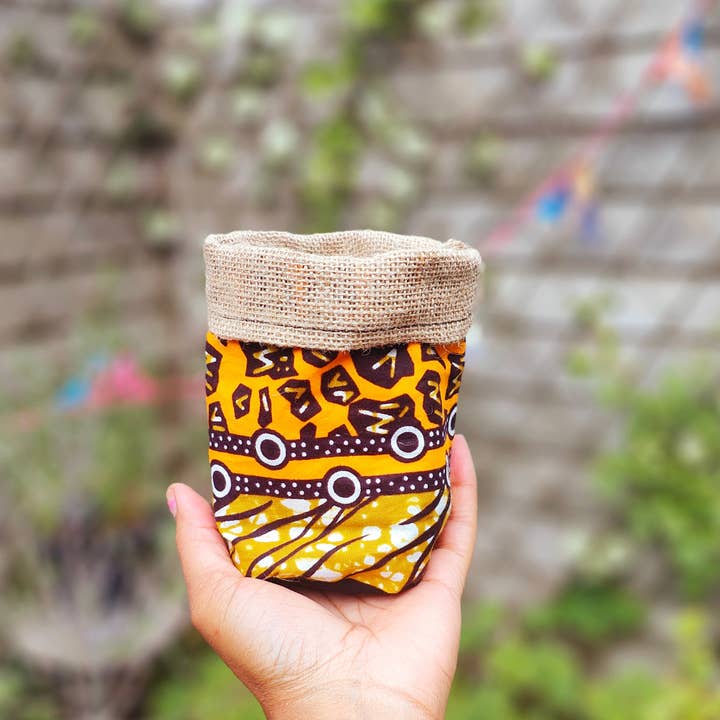 Namu Designs Retail & Wholesale - Wholesale Vase - Fabric vase/basket M2