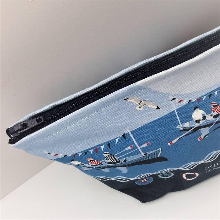 Aqua by Design - Wholesale Makeup/Cosmetic Bag - Cosmetic Bag, London Skyline & Rowing design4