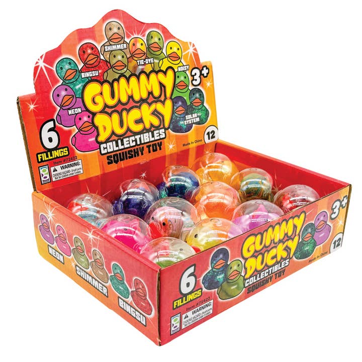 Geddes - Wholesale Squishy Toy - Kids & Baby - GUMMY DUCKY COLLECTIBLES TOYS 12/DSP
