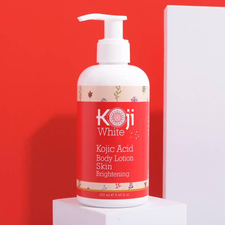 Kojic-Säure Hautaufhellende Körperlotion (1 Flasche) für den Großhandel von Koji White