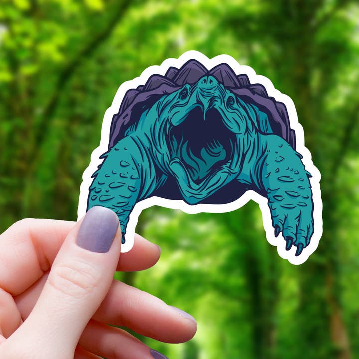 Mimic Gaming Co - Wholesale Sticker - Alligator Snapping Turtle Sticker - 3