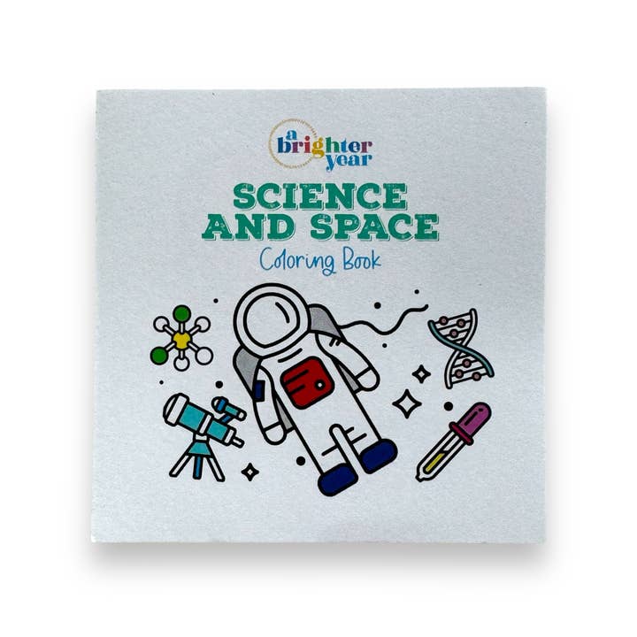 A Brighter Year – Großhandel Malbuch – Erwachsene – Science and Space Easy Tear Mini-Malbuch für Erwachsene