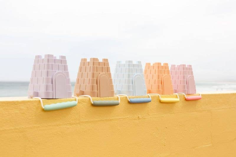 Coast Kids - Venta al por mayor Juguetes de playa/piscina - Niños y bebés - Cubo Clovelly con forma de castillo - nuevo cubo de silicona10