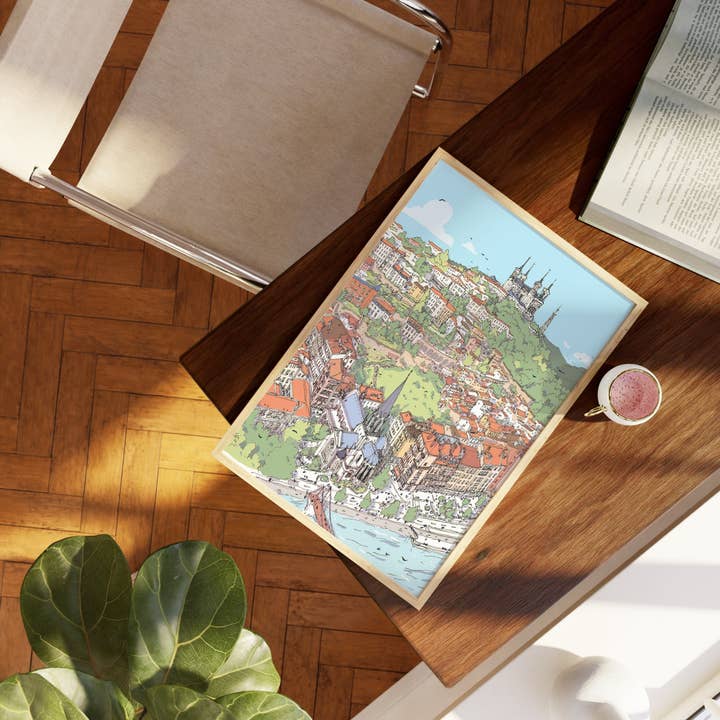 EMILIE ETTORI ILLUSTRATION - Wholesale Art Print - St Georges4