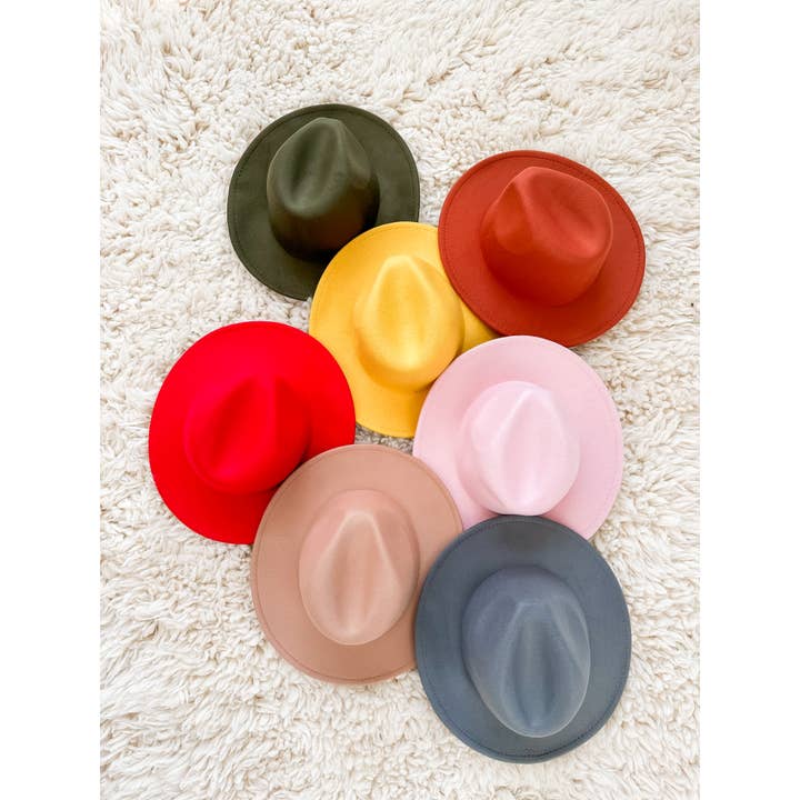 Wild Indigo - Wholesale Fedora - Women's - Western Burnt Hat Rancher Compass Not All Who Wander4