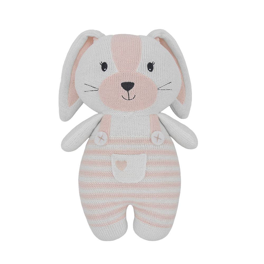 Living Textiles - Wholesale Stuffed/Plush Toy - Kids & Baby - Huggable Knit Toy - Lucy Bunny1
