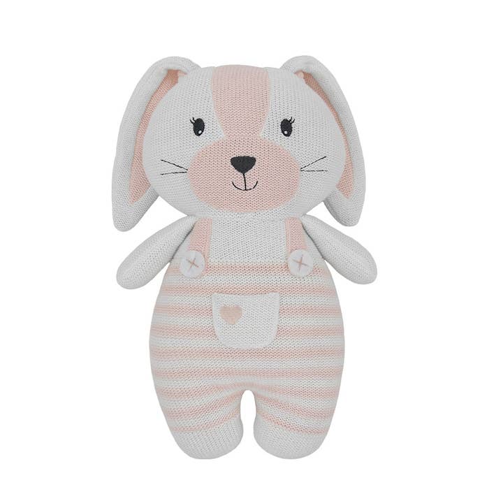 Living Textiles - Wholesale Stuffed/Plush Toy - Kids & Baby - Huggable Knit Toy - Lucy Bunny1