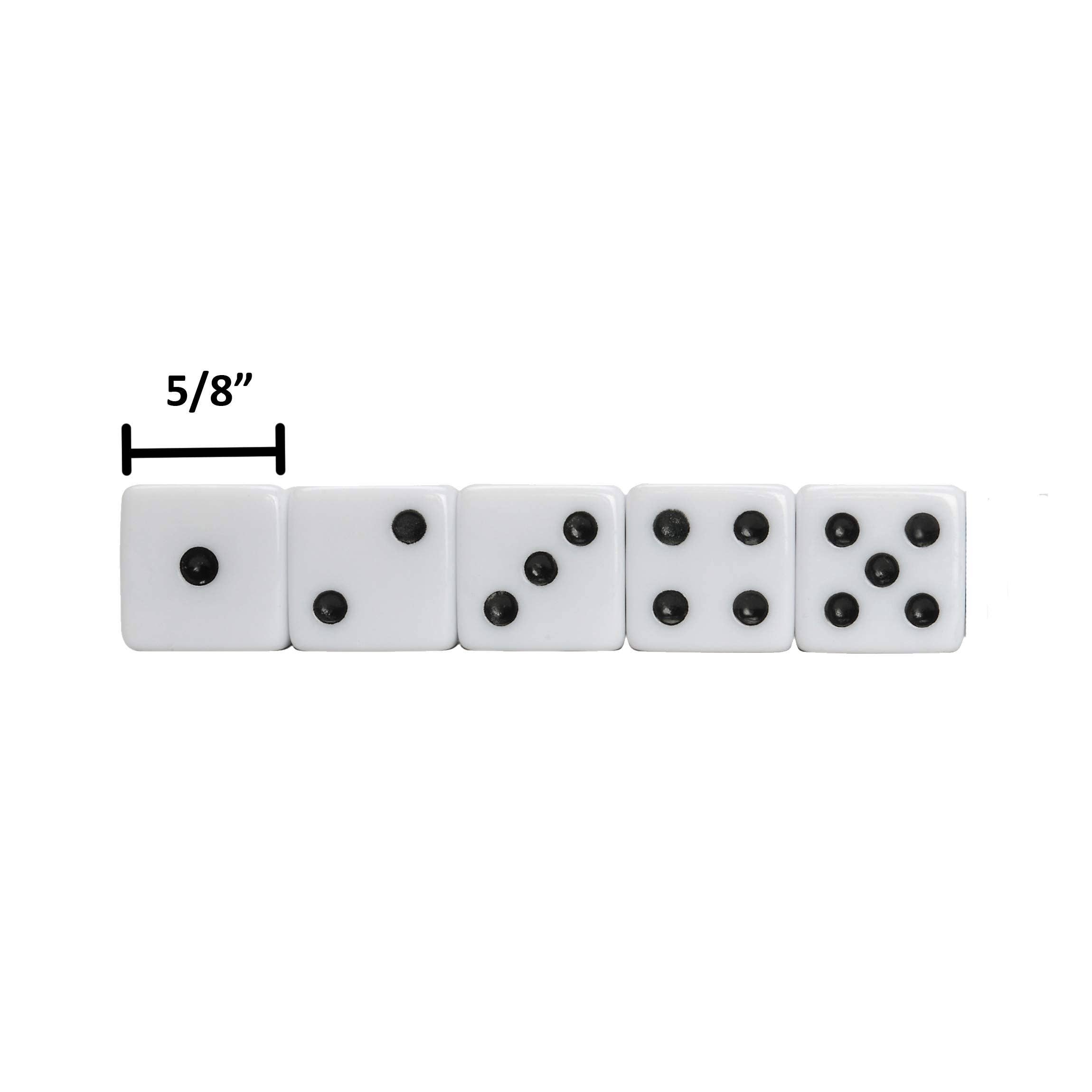 Wood Expressions - Vendita all'ingrosso Dadi - Liar's Dice, set di 4 bicchieri in plastica4