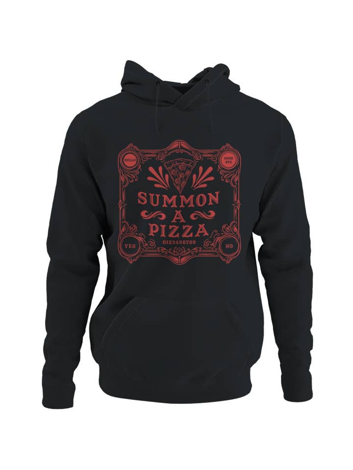 Summon a Pizza Women's Hoodie for wholesale by Snack Tees