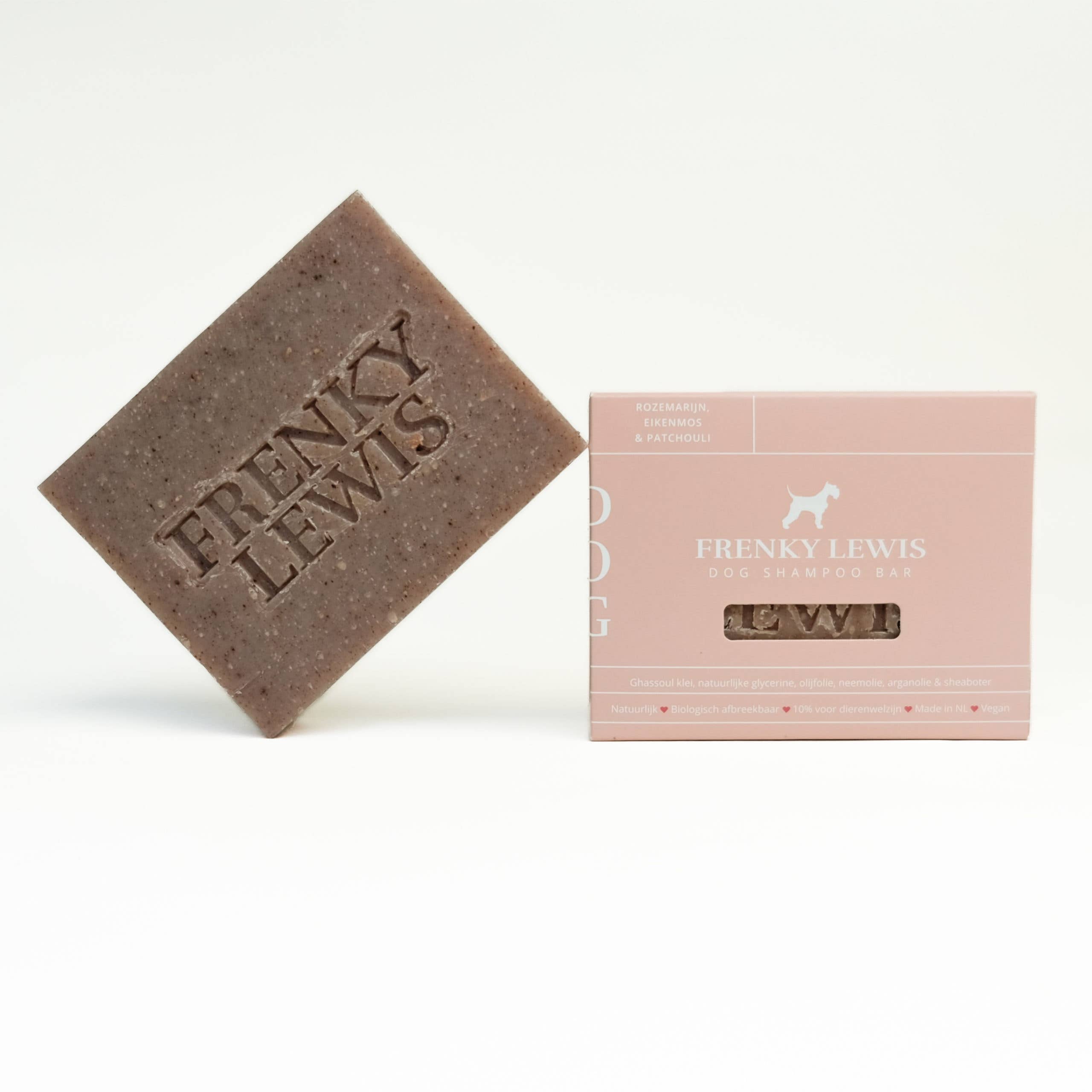 Frenky Lewis B.V. - Wholesale Pet Shampoo - Dog - Dog Shampoo Bar - 135gr - Rosemary, Oakmoss, Patchouly3