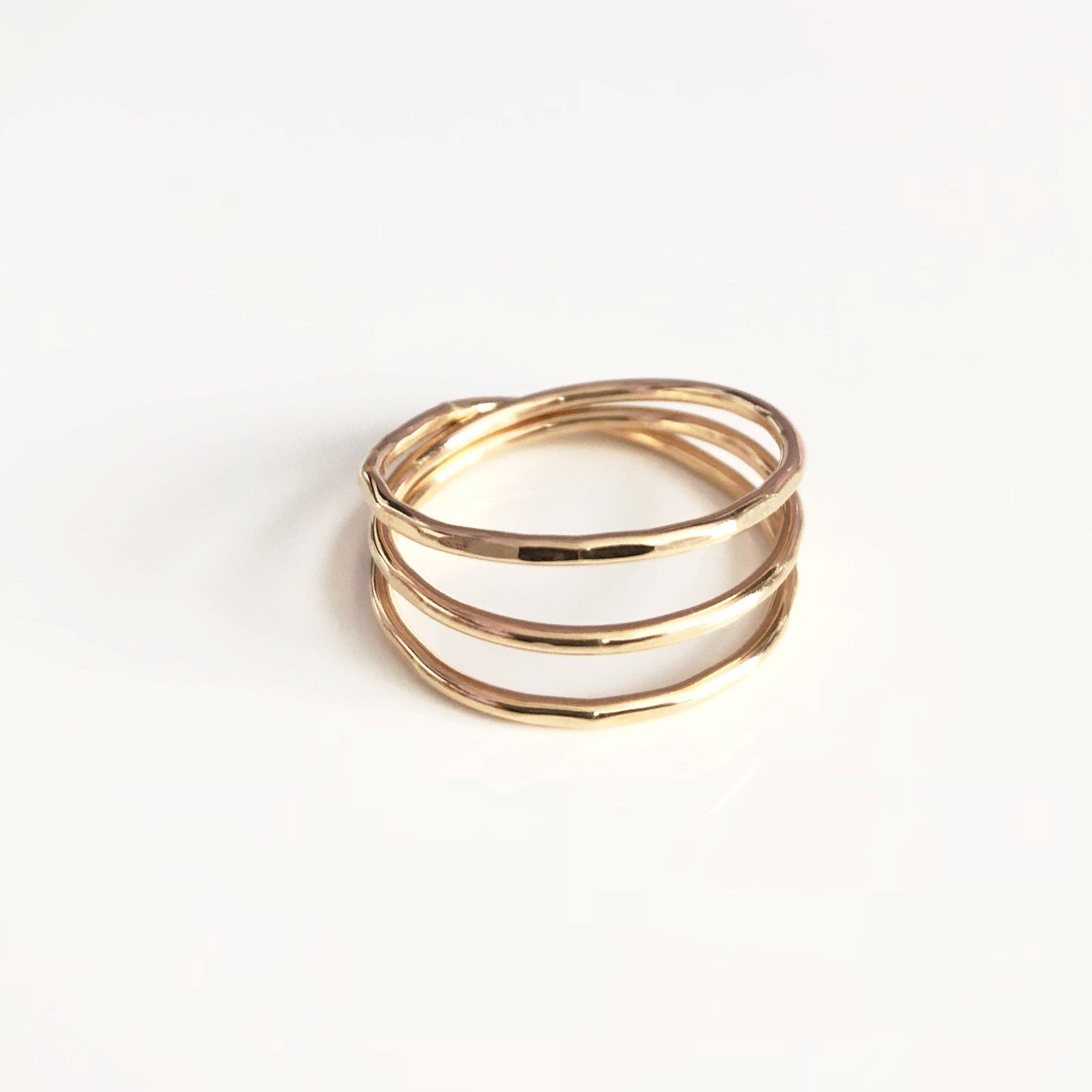 Maimoda Jewelry - Wholesale Band/Stacked Ring - Ring Sharla - triple wraps ring (R155)