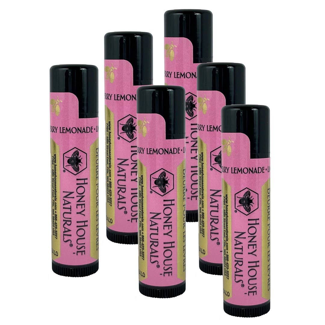 Honey House Naturals - Wholesale Lip Balm - Lip Butter Tubes - Sets of 6 2
