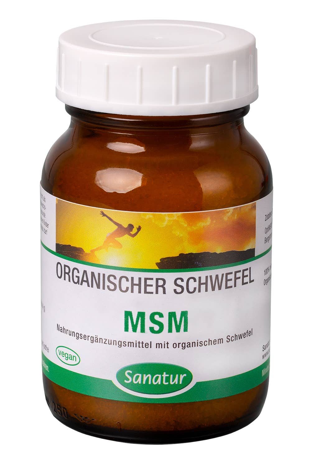 Sanatur GmbH - Wholesale Oral Supplement/Vitamin - MSM granules 190 g, ORGANIC SULFUR