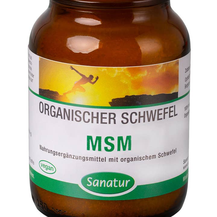 Sanatur GmbH - Wholesale Oral Supplement/Vitamin - MSM granules 190 g, ORGANIC SULFUR0