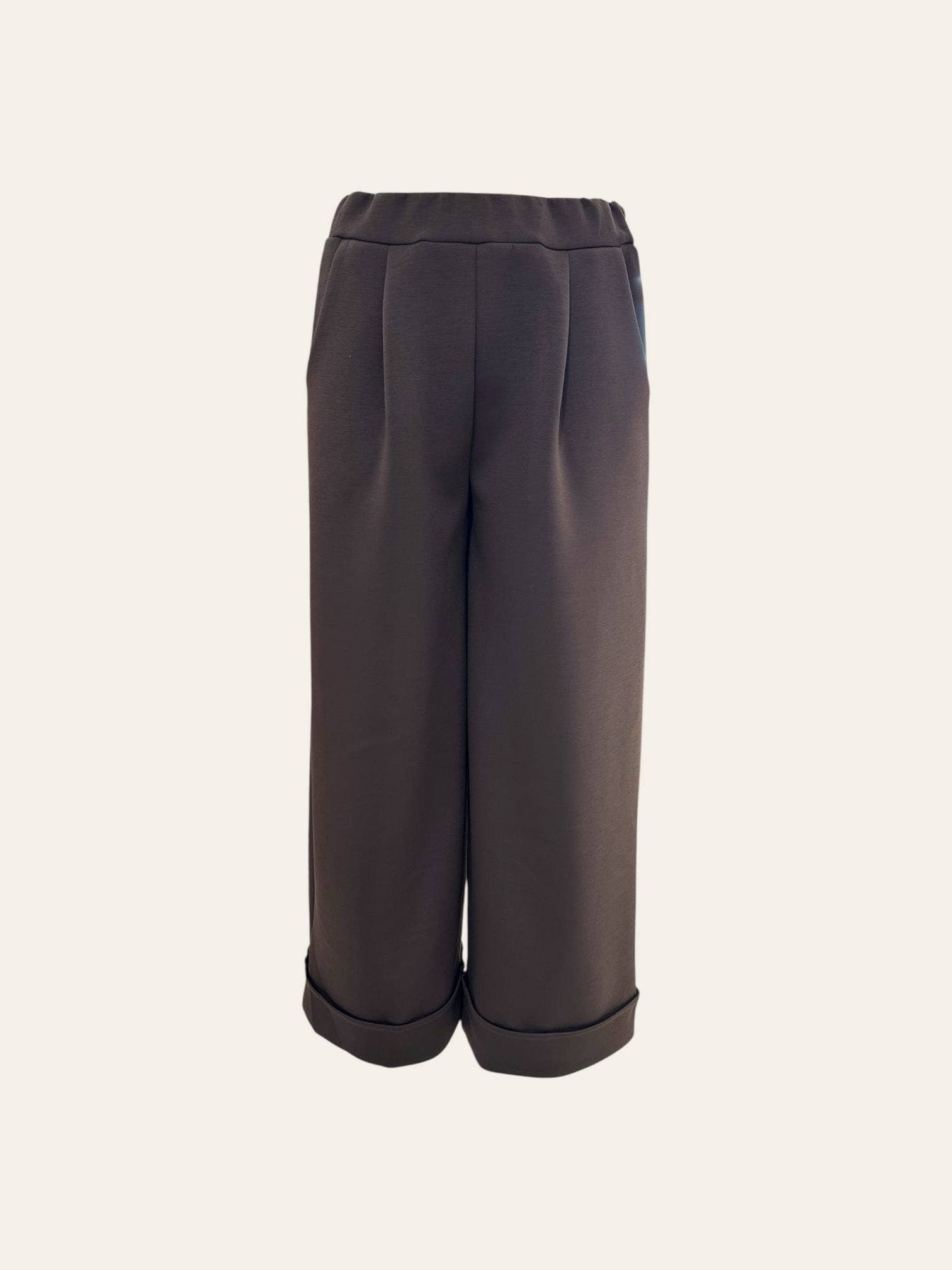 C'MELODIE - Wholesale Pants - Women's - Plus Size - Women's Fluid Pants with Pleat - 25356 CO2