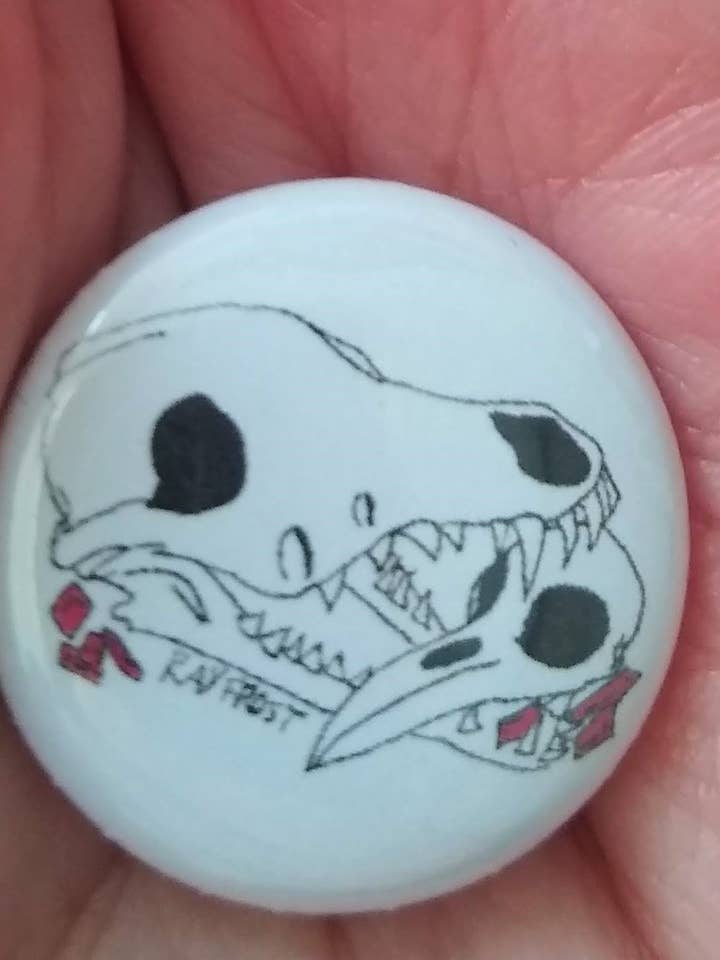 Elsker Me 'Til Jeg er død 1 Inch Button for engroshandel hos Zeppy Stardust Studios