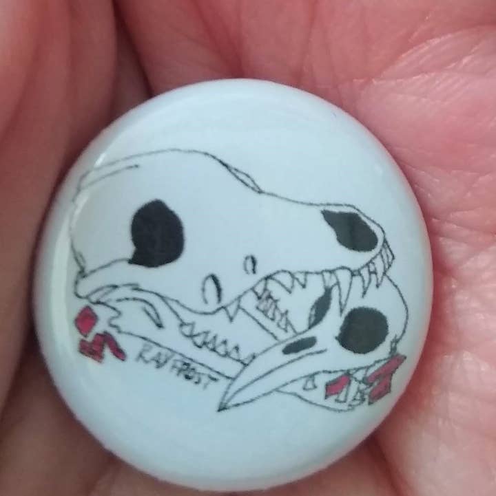 Zeppy Stardust Studios - Venta al por mayor Botón/prendedor - Botón Love Me 'Til I'm Dead de 1 pulgada0