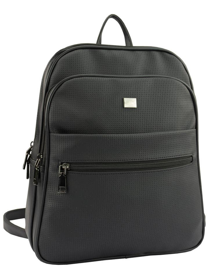 backpack in light blue for wholesale by Bernardo Bossi