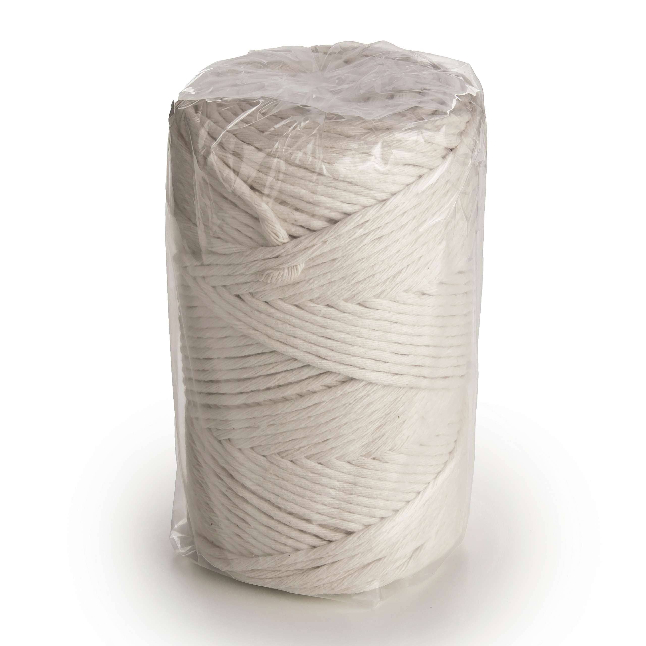 MB Cordas - Wholesale Twine - 3mm Single Strand Twisted 500g Cotton Cord NATURAL5