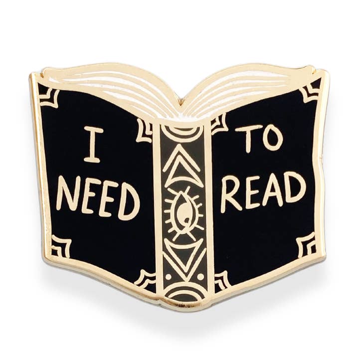 Jubly-Umph - Wholesale Lapel pin/button - I Need To Read Lapel Pin1