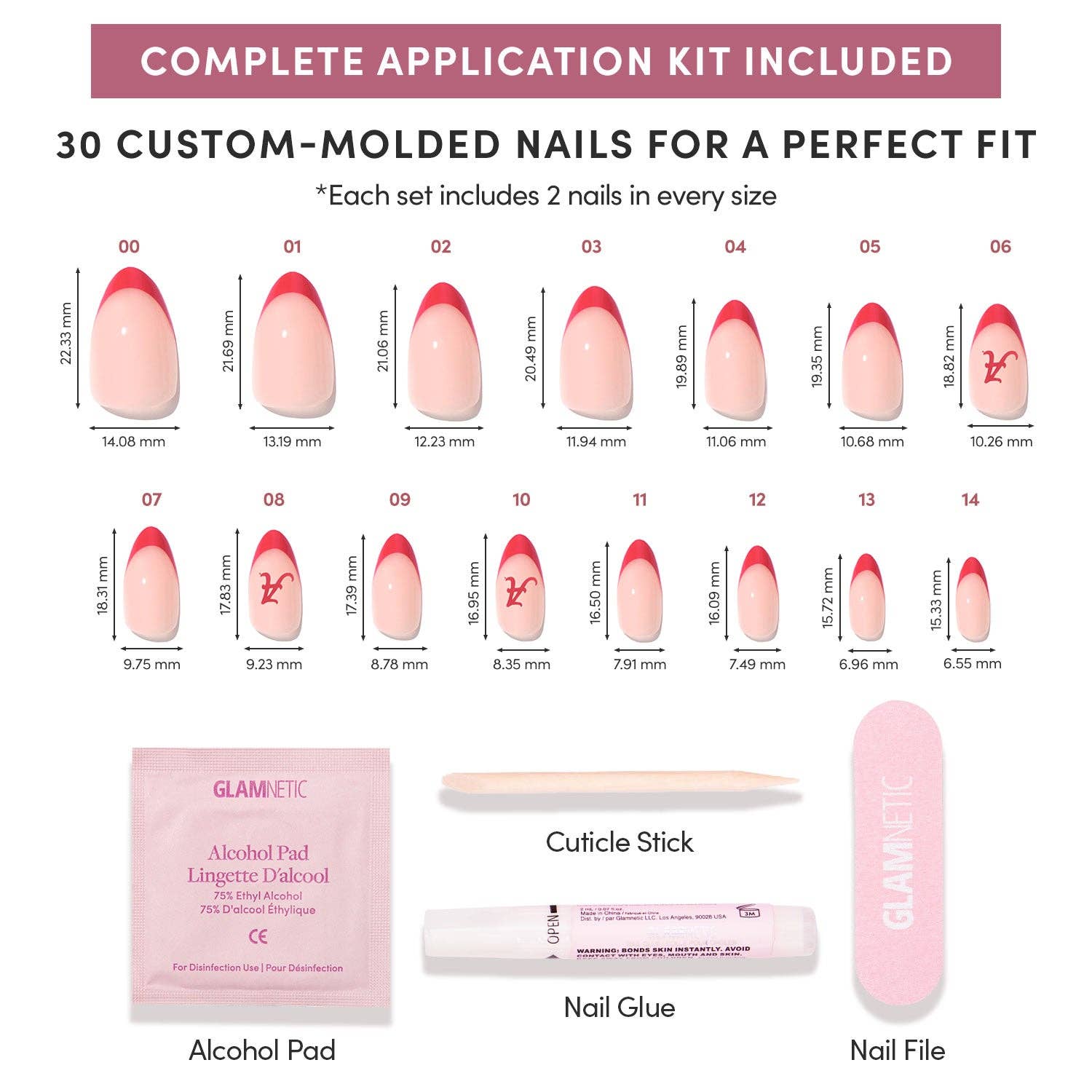 Glamnetic - Wholesale Press-On/Fake Nails - Glamnetic x Fanatics The Collegiate Press-On Nail Collection218