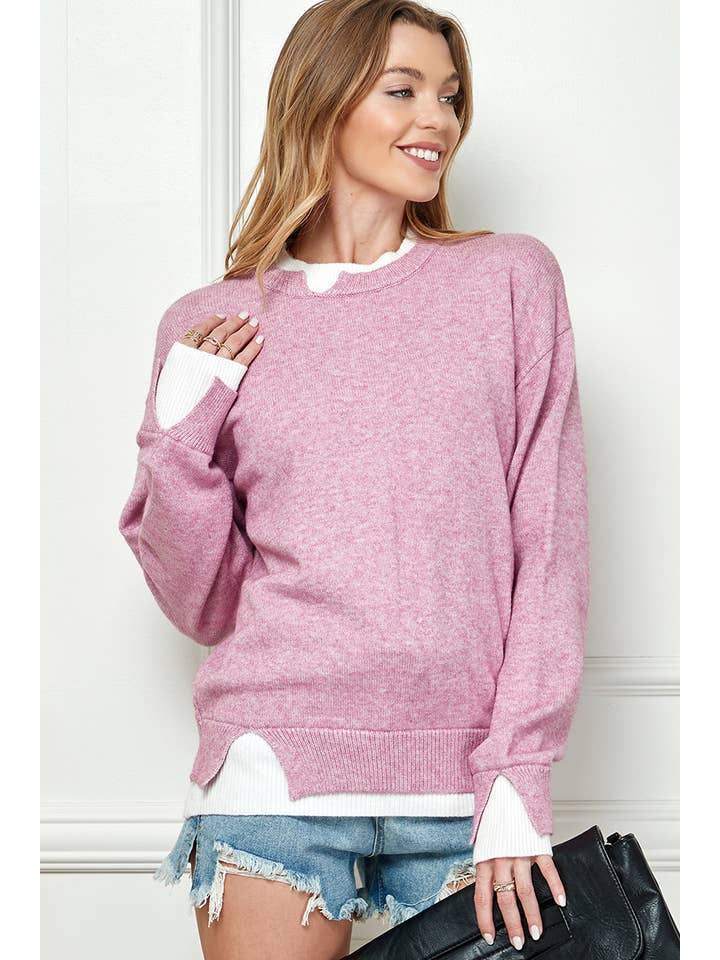 Cezele - Vendita all'ingrosso Maglione tricot - Donna - Maglione in maglia a maniche lunghe - 100% acrilico17