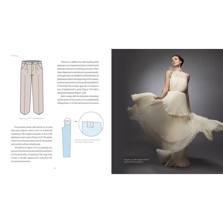 Schiffer Publishing - Wholesale Book - Adult - Pleating: Fundamentals for Fashion Design