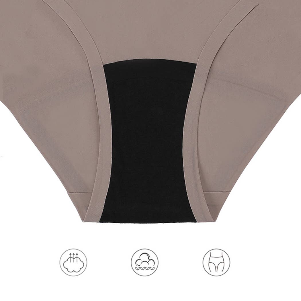 Curvy Fix – Engroshandel Menstruationsundertøj - Dame – Lavtaljede periodetrusser med fire lag og lækagesikring15
