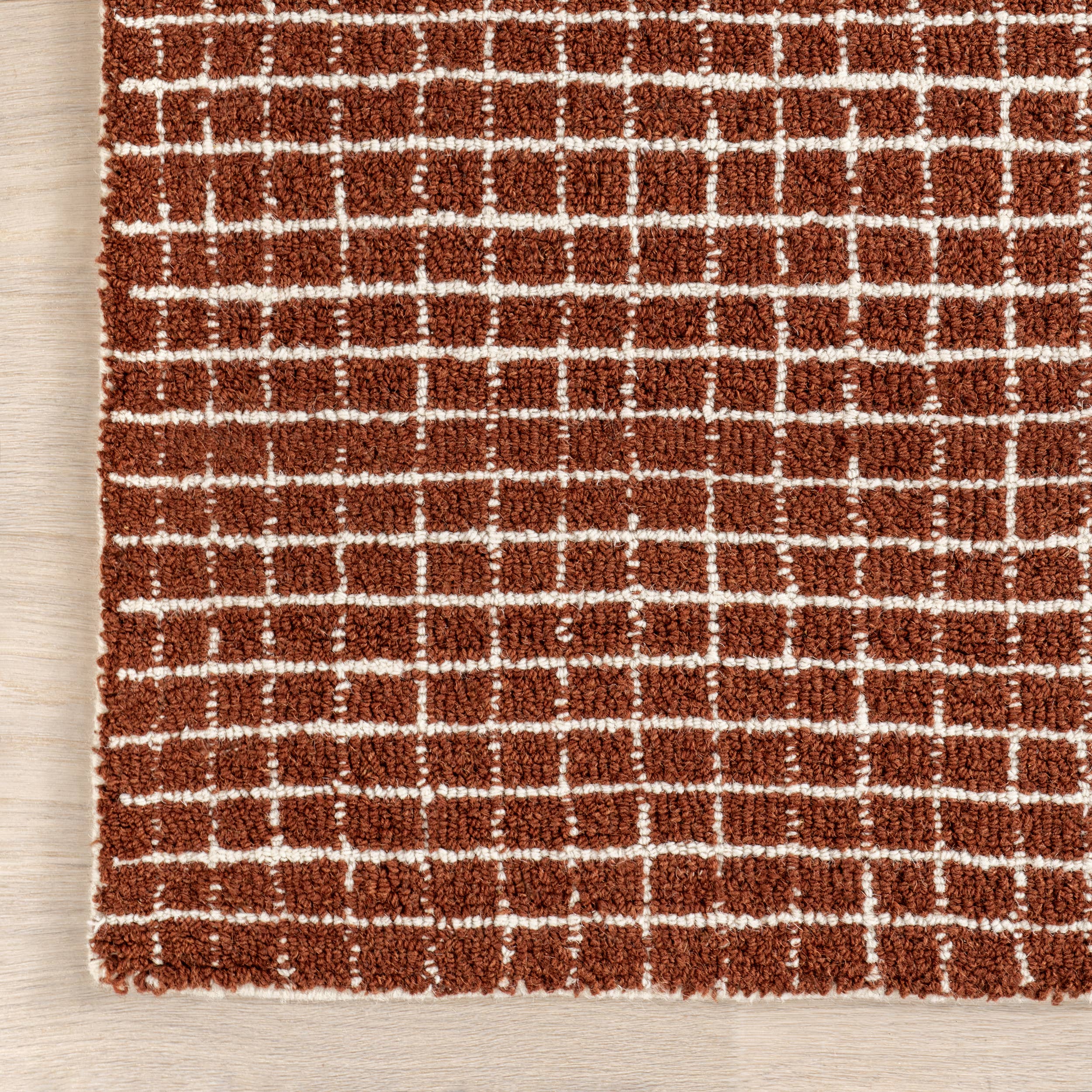 RUGS USA - Wholesale Area Rug - Melrose Checked Wool Area Rug13