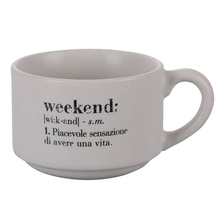 VdE Tivoli 1996 - Wholesale Coffee/Tea Cup - VICTIONARY WEEK SET 6 STACKABLE CUPS WITH STAND7